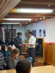 Ehrung Marion Engel Kraftraum Training